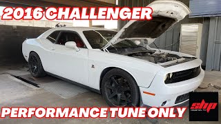 Stock 2016 Challenger Scat Pack 6.4 Performance on the Dyno at Serious HP.