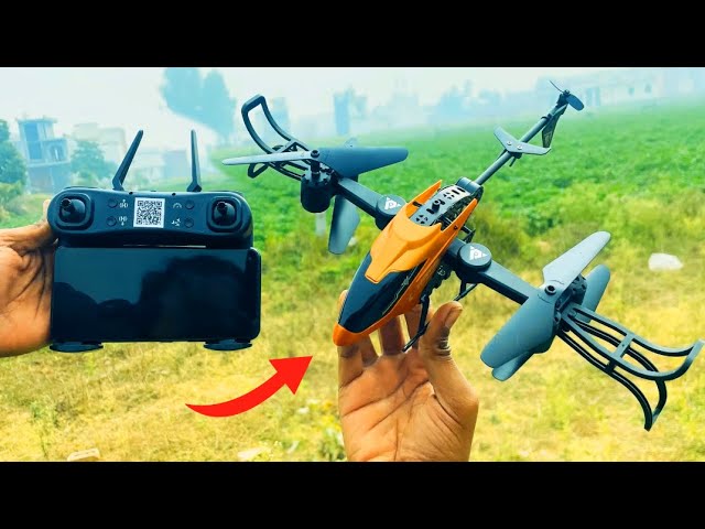 kontroversiel spektrum Hammer Remote Control Drone Aircraft RC Helicopter with One Key Take off One -  YouTube