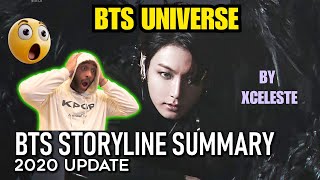 BTS STORYLINE SUMMARY + EXPLAINED | 2020 UPDATE | BTS Universe | xCeleste | REACTION