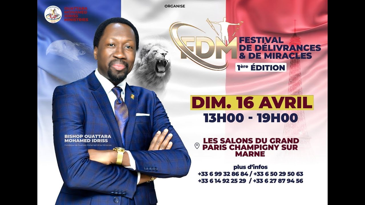 𝐅𝐞𝐬𝐭𝐢𝐯𝐚𝐥 𝐝𝐞 𝐃𝐞́𝐥𝐢𝐯𝐫𝐚𝐧𝐜𝐞𝐬 𝐞𝐭 𝐝𝐞 𝐌𝐢𝐫𝐚𝐜𝐥𝐞𝐬 - Paris