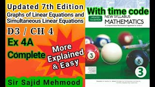 D3 math|Ch 4|Ex 4A|Complete_Q1_Q2|New Oxford Mathematics 3|Sir Sajid Mehmood