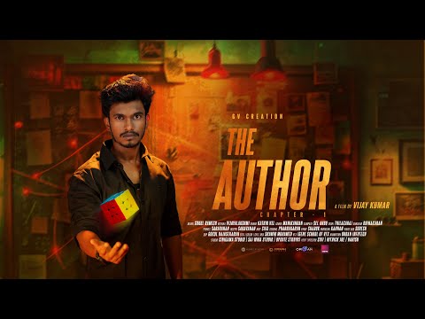 The Author Chapter-1 Trailer | Gokul Ramesh | Vijay Kumar