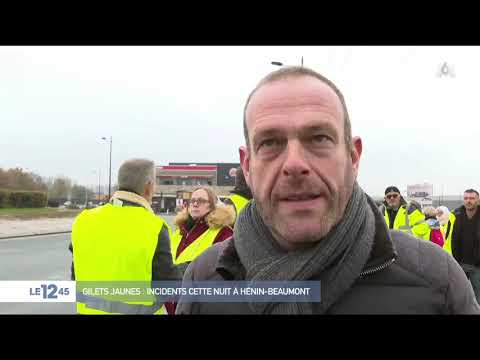 Gilets jaunes : incidents à Hénin-Beaumont