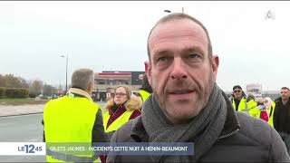 Gilets jaunes : incidents à Hénin-Beaumont