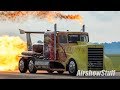 Shockwave Jet Truck Races Biplane - America's Freedom Fest 2019