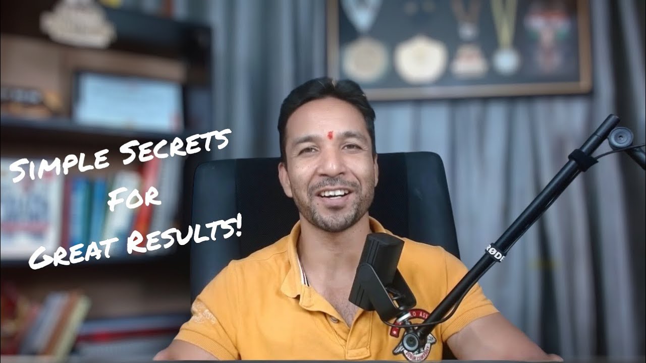 Secrets to Achieving Your Dream Physique: Even After Crossing "40 yrs Of Age"