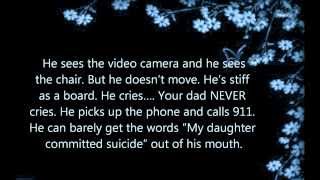 watch If you know anyone with a suicide problem even yourself.