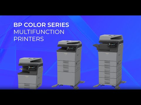 Compact, User-Friendly Sharp BP Series Multifunction Printers