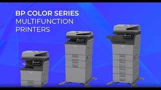 Compact, User-Friendly Sharp BP Series Multifunction Printers