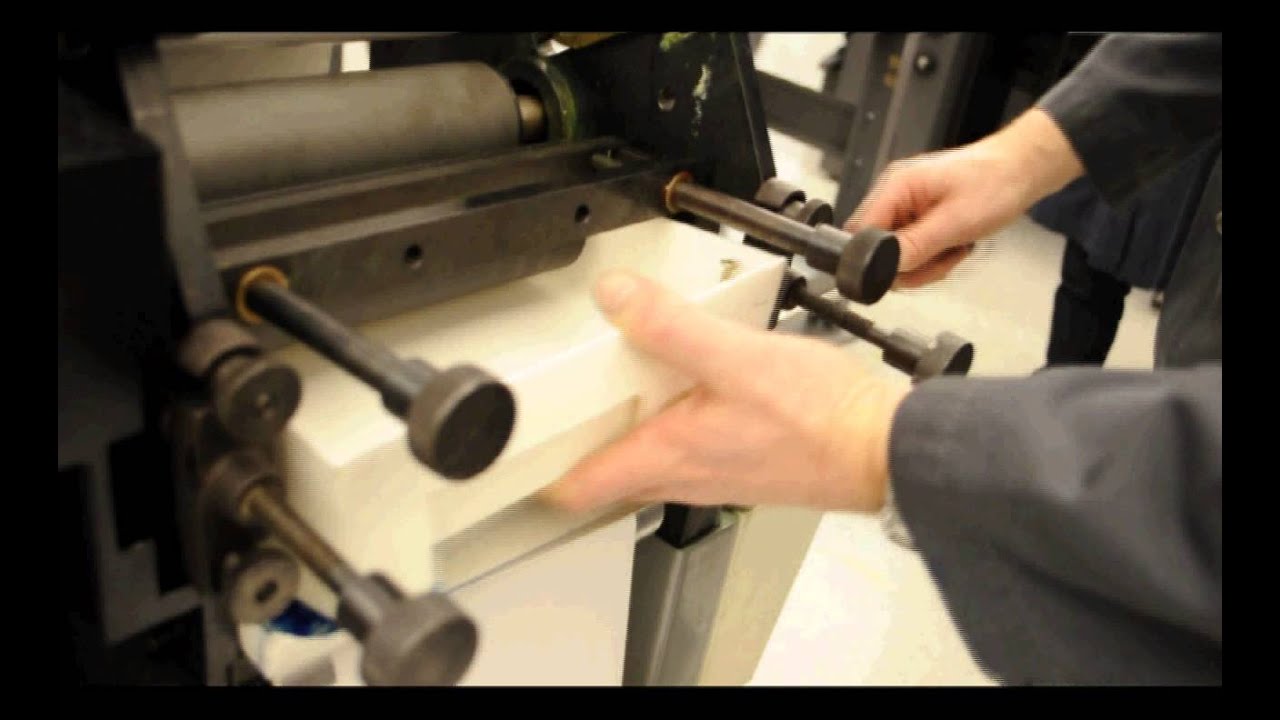 Flexographic Press Run Tutorial - Preparing Print Units