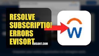 How To Resolve Subscription Errors On Evisort 2026 (FAST METHOD) Profile