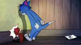 Tom and Jerry Hitting Their Heads at the Wall for 1 min