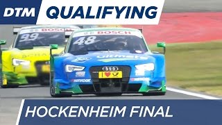 DTM Hockenheim Final 2016 - Qualifying (Race 1) - Re-Live (English)