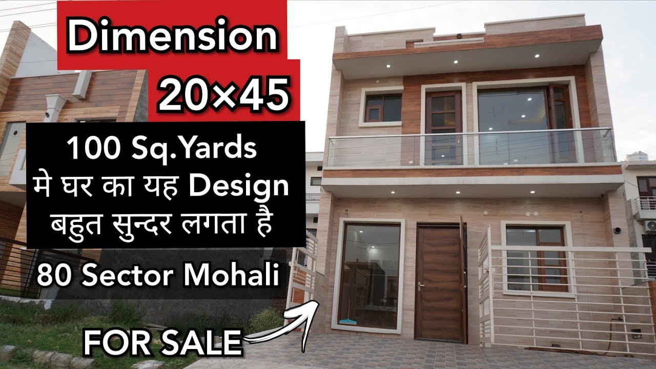 Sector 80 mohali 3 bhk Independent House Park Facing,Duplex Luxurious