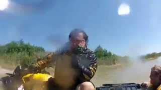 ATV vs UTV Water BRP canam Квадроциклы Украина Луганск 23,06,2012