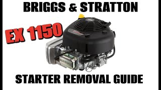 Starter Removal  - Briggs & Stratton EX1150 - Salt Spreader Application by What To Do Rob 102 views 4 months ago 5 minutes, 46 seconds