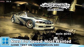 Winlator 5.0 | NEED FOR SPEED: MOST WANTED Black Edition | Snapdragon 680