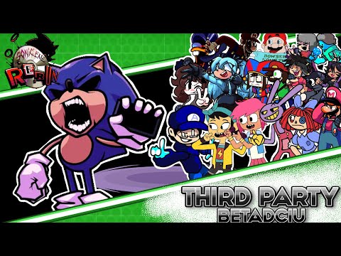 THIRD PARTY But Every Turn Different Character Sings 😼🎶 (FNF: SONIC.EXE RERUN)