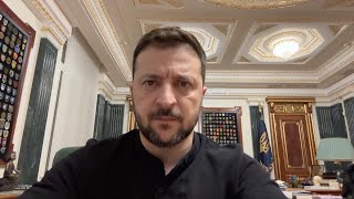 Звернення Володимира Зеленського наприкінці 1059-го дня війни