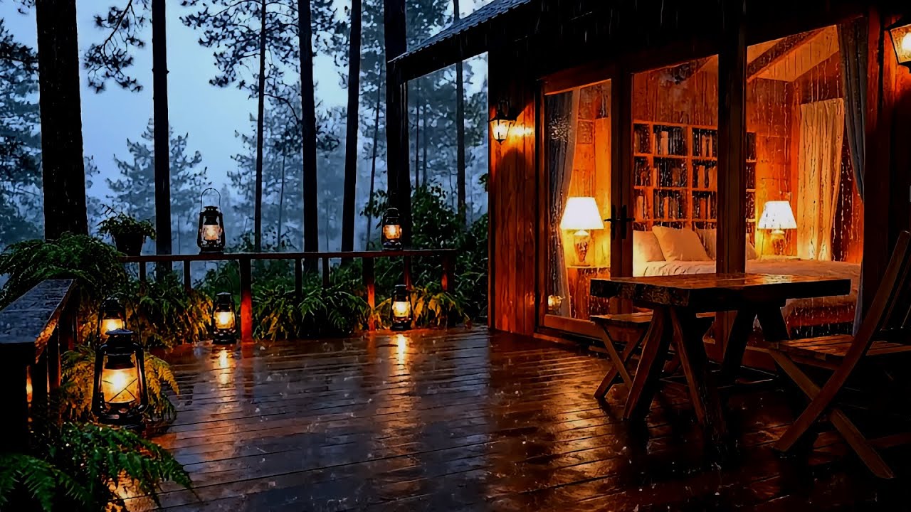 Experience Pure Calm with Rainfall 24/7 | Relaxing Ambience for Sleep, Focus, and Mindful Rest