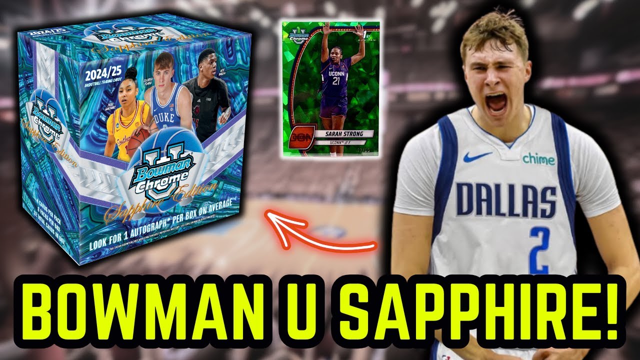 Will I Pull Cooper Flagg in 2024-25 Bowman U Sapphire Edition 