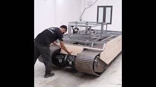Decades- Lasting Giant Wooden Tank Construction Process wwa