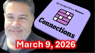 Art Plays Connections For Monday March 9