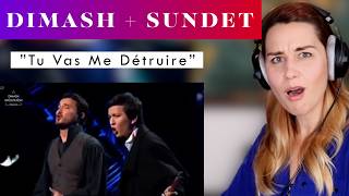 "Tu Vas Me Détruire" DUET Dimash + Sundet REACTION & ANALYSIS by Vocal Coach/Opera Singer