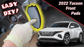 2022 - 2024 Hyundai Tucson EASY Front Brake Pads Replacement