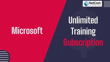 Microsoft Unlimited Training Access Subscription - Microsoft Training  - NetCom Plus