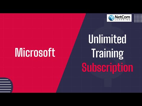 Microsoft Unlimited Training Access Subscription - Microsoft Training  - NetCom Plus