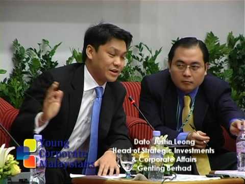 Young Corporate Malaysians 2009 - Dato' Justin Leong