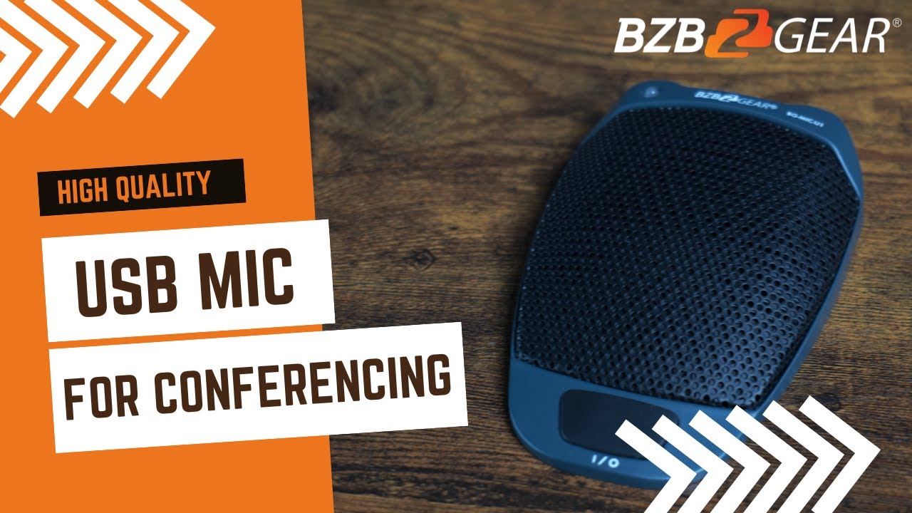 Expand Your Conferencing Solution With the BG-MIC-U1, a Premiere USB Conferencing Microphone