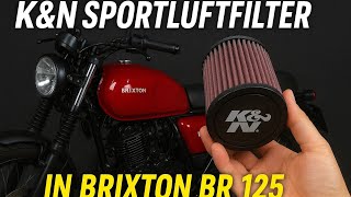 Brixton Br 125 Cafe Racer K&N Rc -2310 Sportluftfilterintake