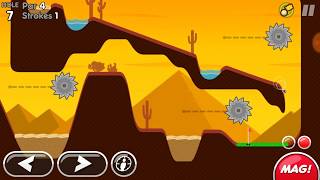 Super Stickman Golf 2 - Dangerous Dunes (-35) screenshot 3