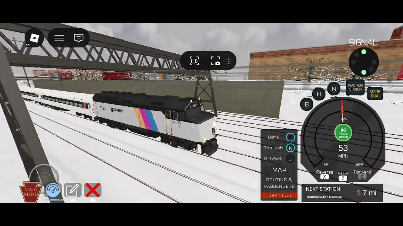 NJ Transit F40PH vs Amtrak Atlantic City Express