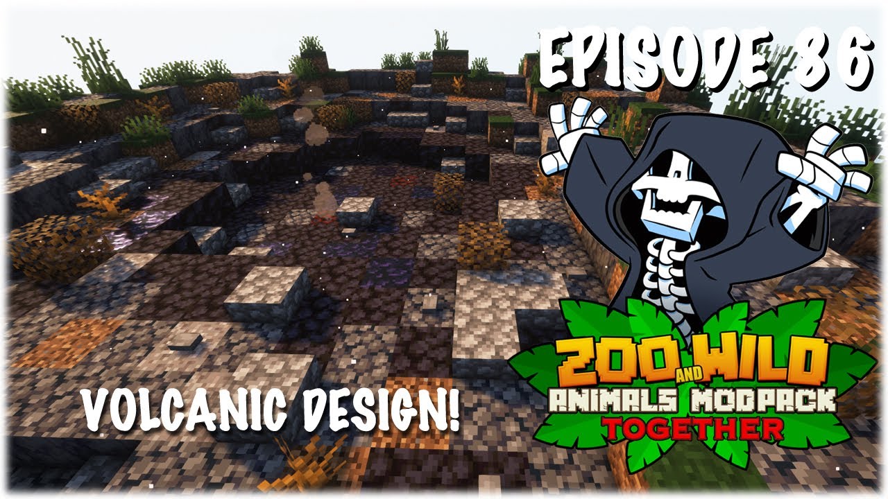 The Little Volcano That Could - Minecraft SMP: Zoo and Wild Animal (ZAWA) Mod - S3E86