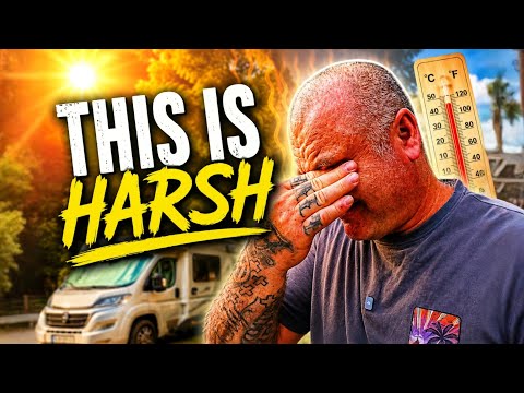 🥵 Struggling With Europe’s Heatwave in Our Motorhome