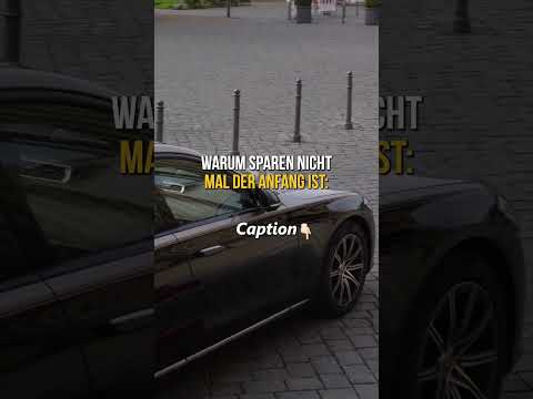 Sparen ist der falsche Weg, wenn dein Ziel Vermögen ist.