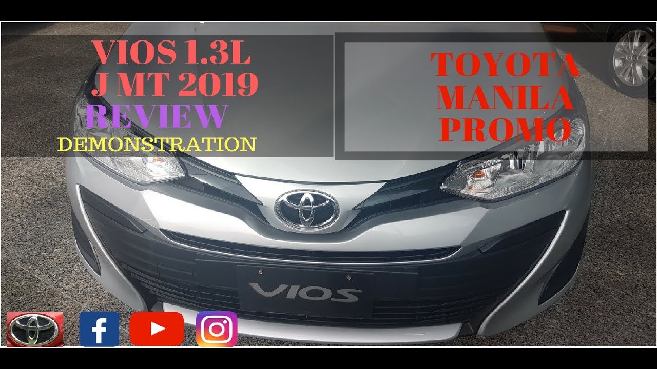 Toyota Vios J Mt 2019 Review Demonstration