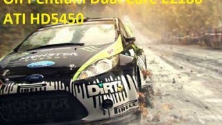 Dirt 3 on Pentium Dual Core E2180 2.00Ghz and HD5450
