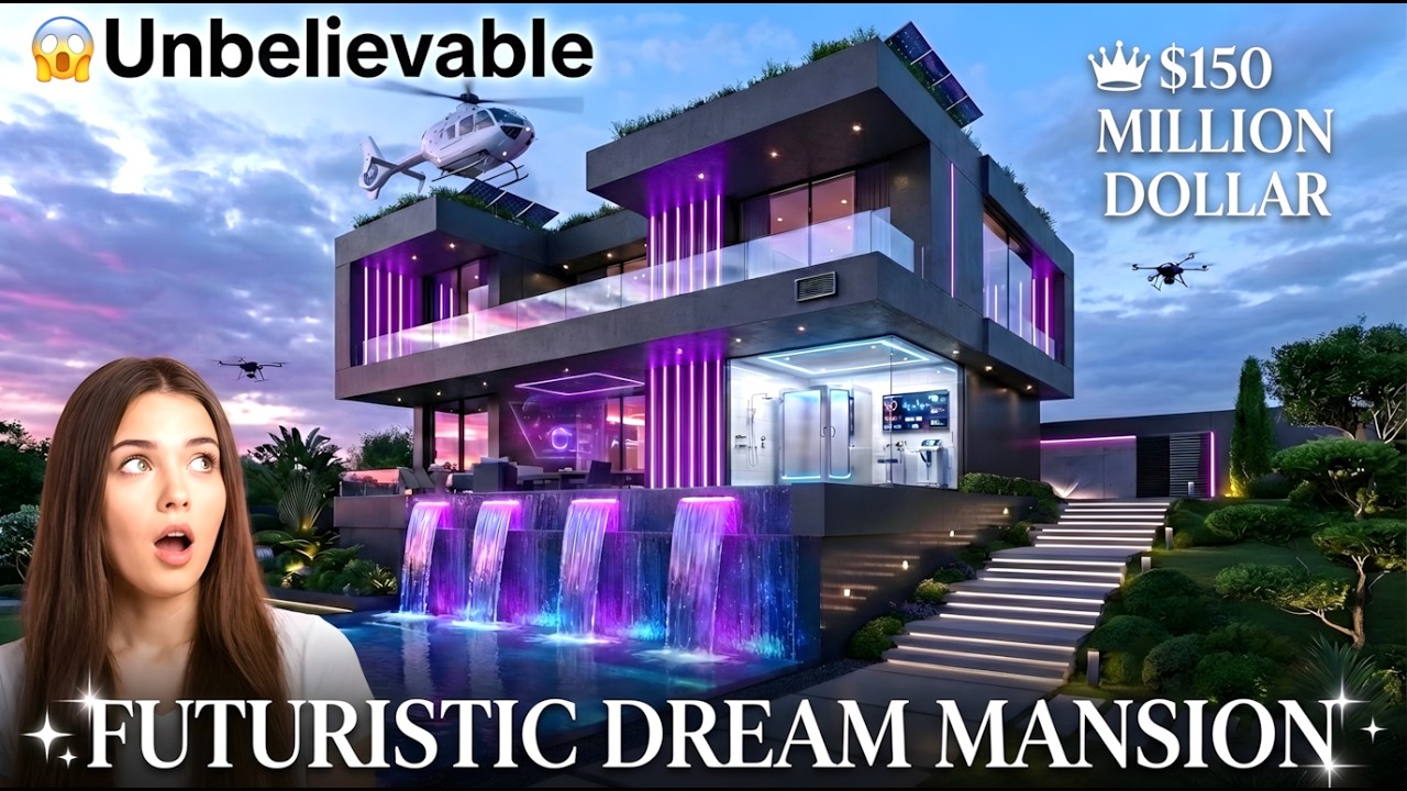 Inside a $150 Million Home: Ultra-Luxurious Modern White Living Room Designs.