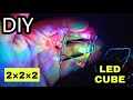 Building a Colorful 4x4 LED Rainbow Cube: A Dazzling DIY Project