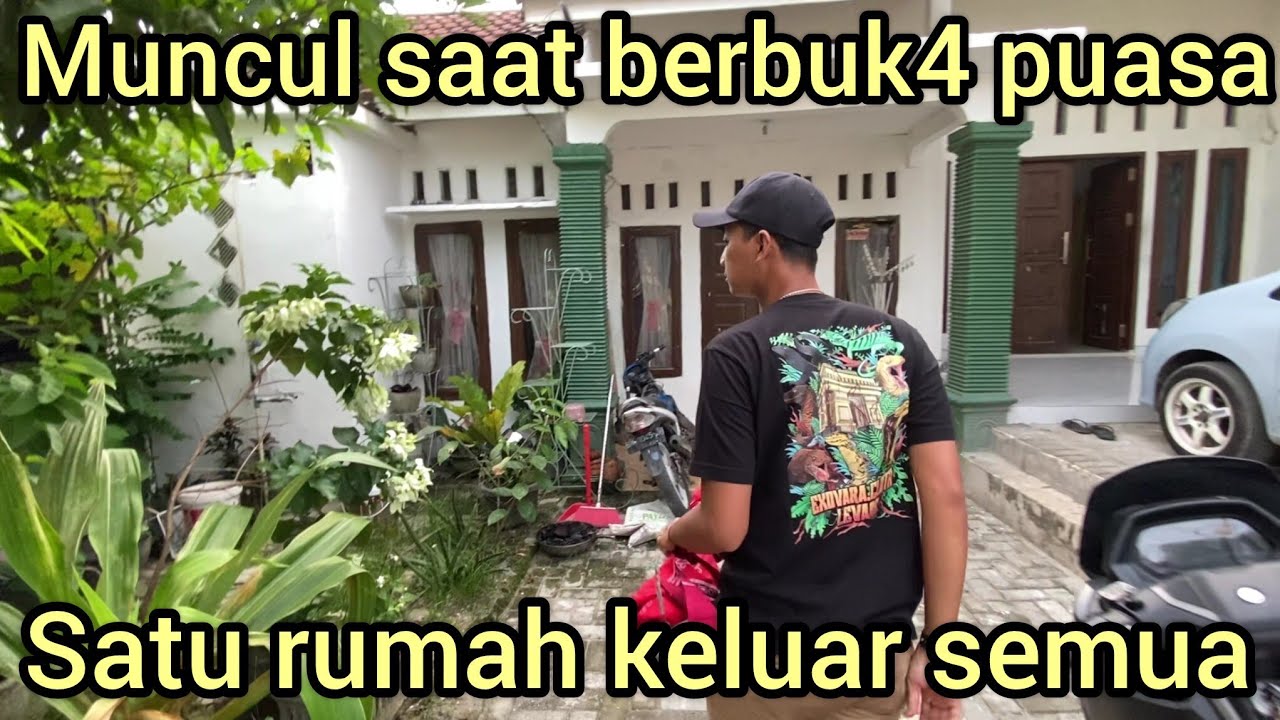 T1BA-T1BA MUNCUL SAAT AKAN BERBUK4 PUASA ULAR INI SAMPAI SEISI RUMAH KELUAR SEMUA