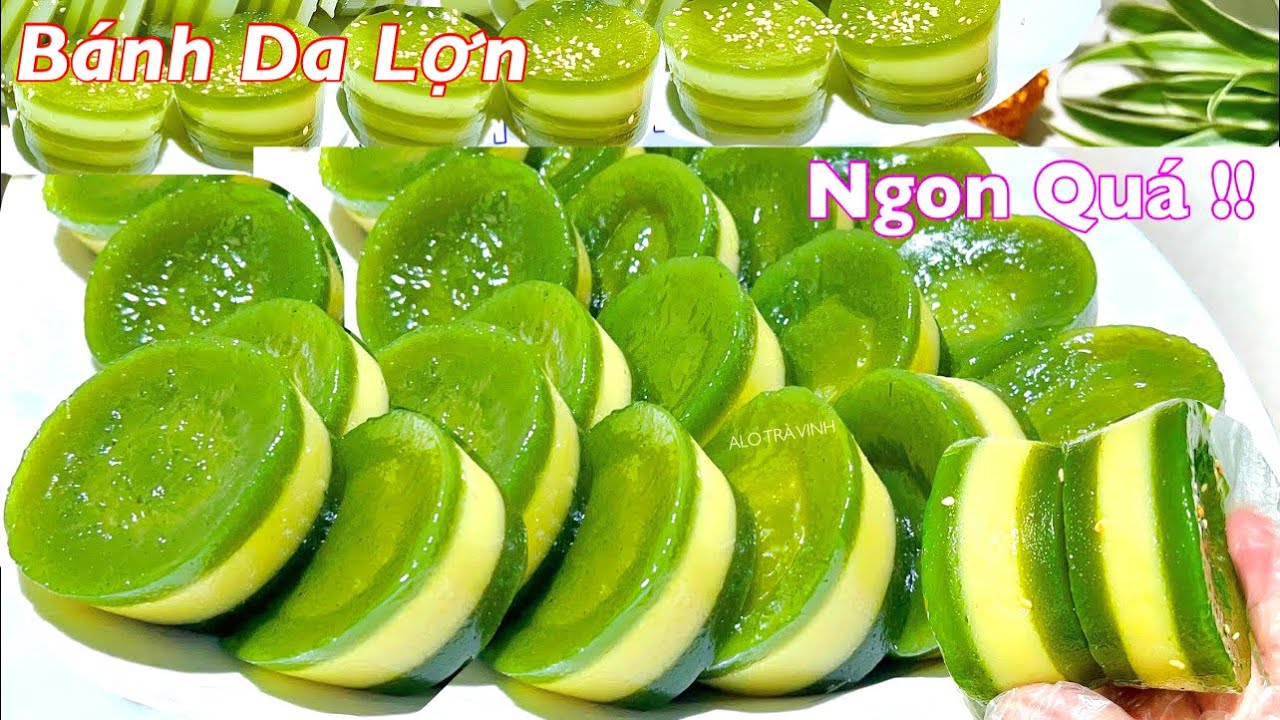 Truyền Hết Bí Kíp Làm BÁNH DA LỢN Ngon Đúng Chuẩn Để Kinh Doanh- Pandan layer cake