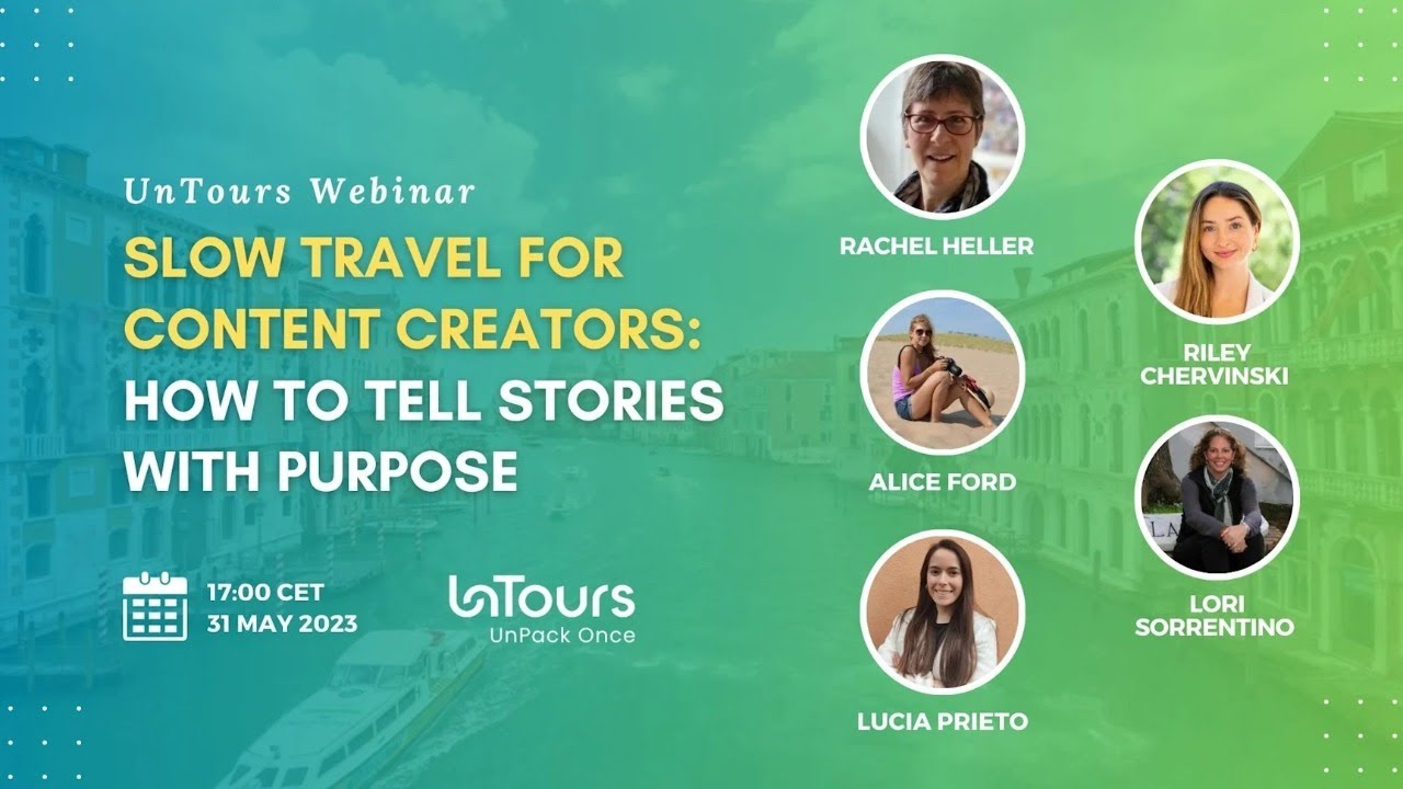 Slow Travel For Content Creators: How to Tell Stories with Purpose