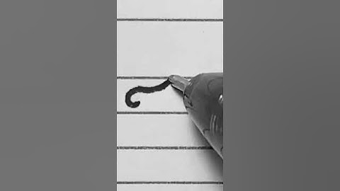 Cursive writing A to Z   Capital letter H #cursivewriting #handwriting #cursive #abcd😊