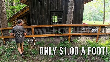 Fence Contractors Hate Me For Showing You This!