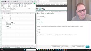 Using EXCEL Solver, to solve quadratic problem