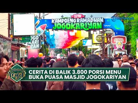 Masak 3.800 Porsi TIAP HARI! Rahasia Dapur Raksasa Masjid Jogokariyan Jogja